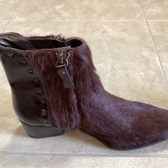 NWOB Marco Delli Hand-Crafted Ankle Boots, Size 6/36 - Picture 10 of 10